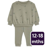M&S Khaki Baby Outfit 12-18 months, imported from the UK