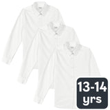 M&S girls slim fit school blouses white 13-14 years, imported from the UK