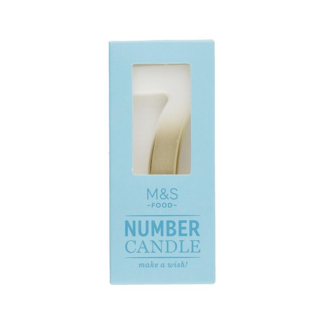 M&S number 7 candle, imported from the UK