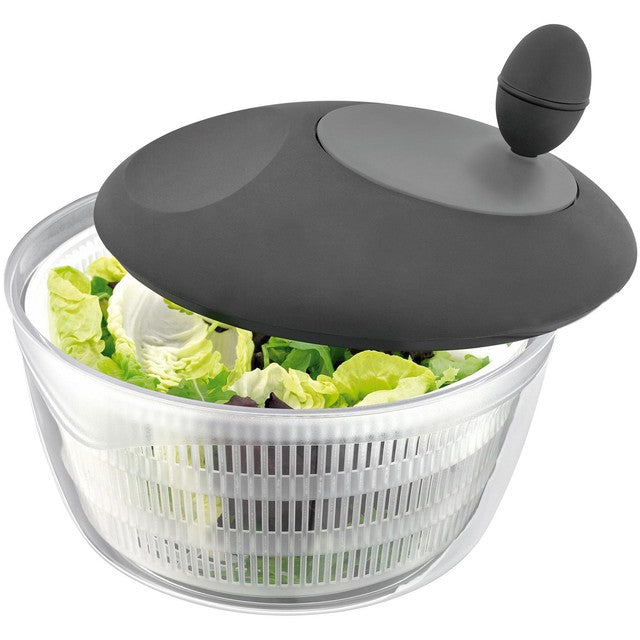 Judge salad spinner with strainer basket and clear bowl, UK version