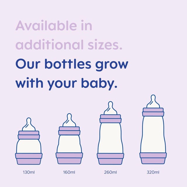 MAM Easy Start anti-colic baby bottle set 260ml, imported from the UK