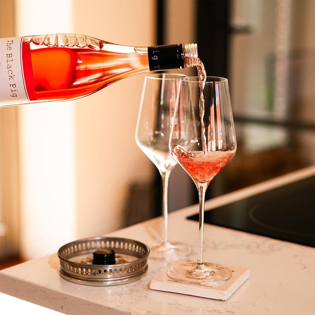 Virgin Wines Black Pig Rose rosé wine 75cl (British brand)