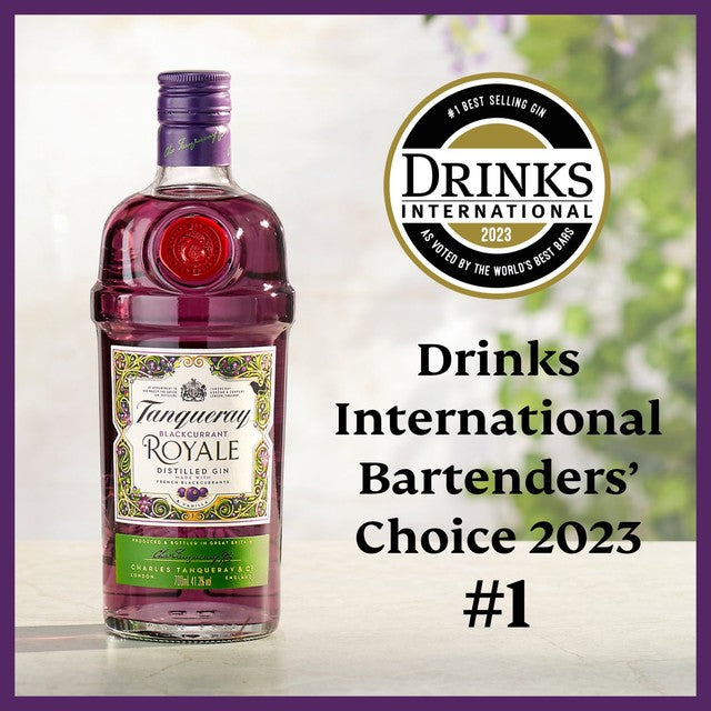 Tanqueray Blackcurrant Royale gin 70cl (British brand)