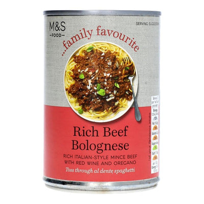 M&S M&S Beef Bolognese Pasta Sauce 400g- Buy online at McGrocer