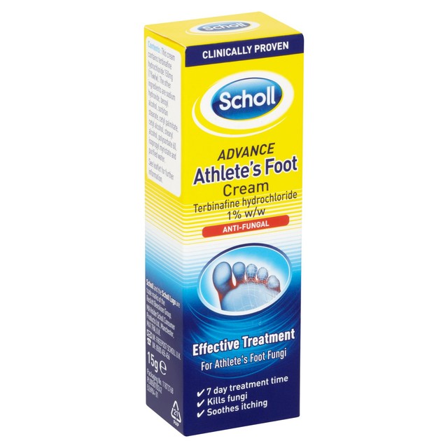 Scholl Athlete's Foot Cream 15g (British brand)