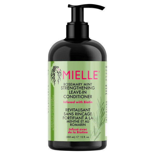 Mielle rosemary mint leave-in conditioner 355ml, imported from the UK