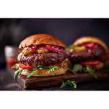 M&S Rindfleischburger 340 g, importiert aus Großbritannien