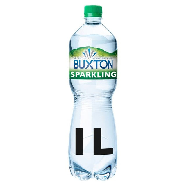 Buxton sparkling natural mineral water 1L - British product