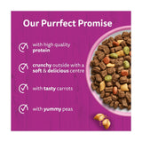 Whiskas dry cat food with salmon 800g (British brand)