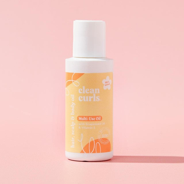 Clean Curls multi-use hair oil 50ml - British product