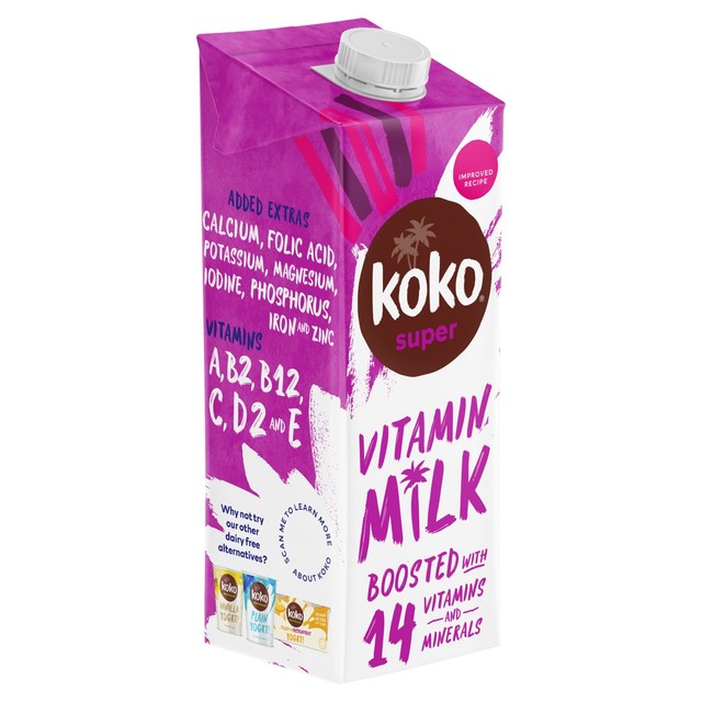 Koko dairy-free calcium drink 1L, UK version