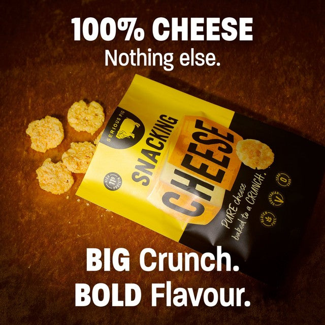 Serious Pig snacking cheese 24g (British brand)