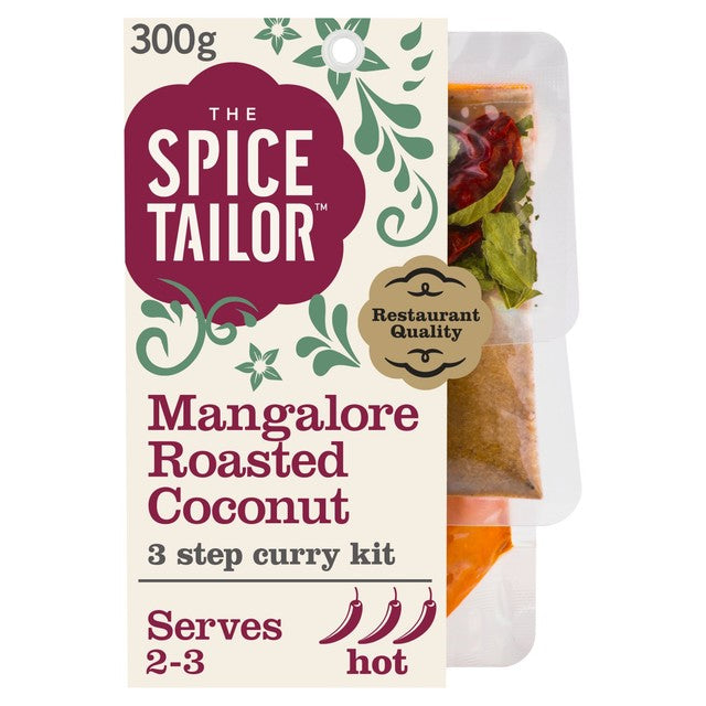 The Spice Tailor Mangalore roasted coconut curry sauce kit 300g (British brand)