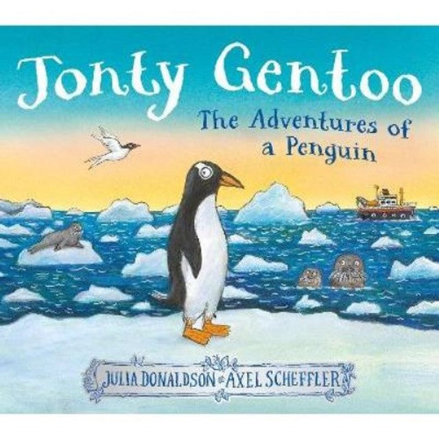 Gardners Jonty Gentoo children's picture book, UK version