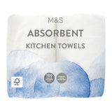 M&S Absorbent Kitchen Towels 2 Pack, imported from the UK