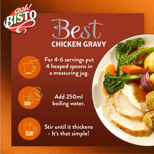 Bisto Best Chicken Gravy Granules jar, British brand