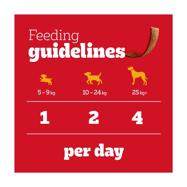 Pedigree dog treats fish mix 20 x 8g, imported from the UK
