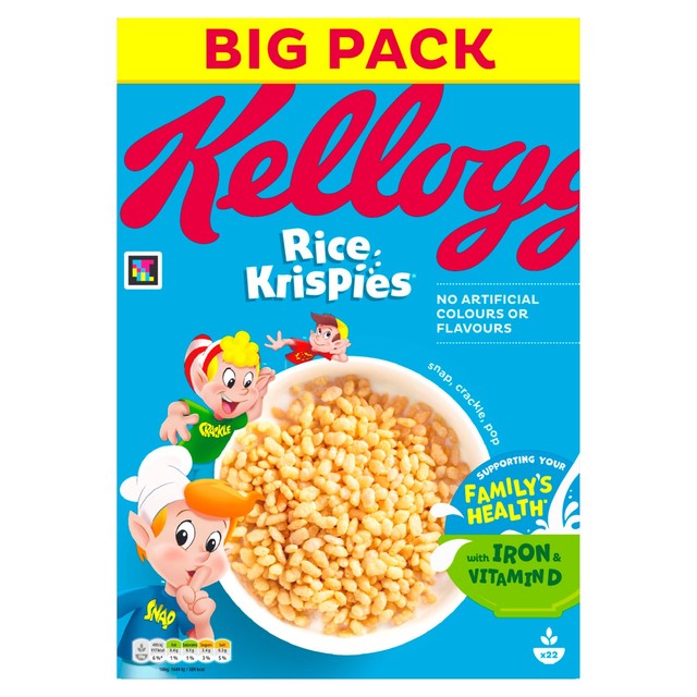 Kellogg's Rice Krispies breakfast cereal 660g, UK version