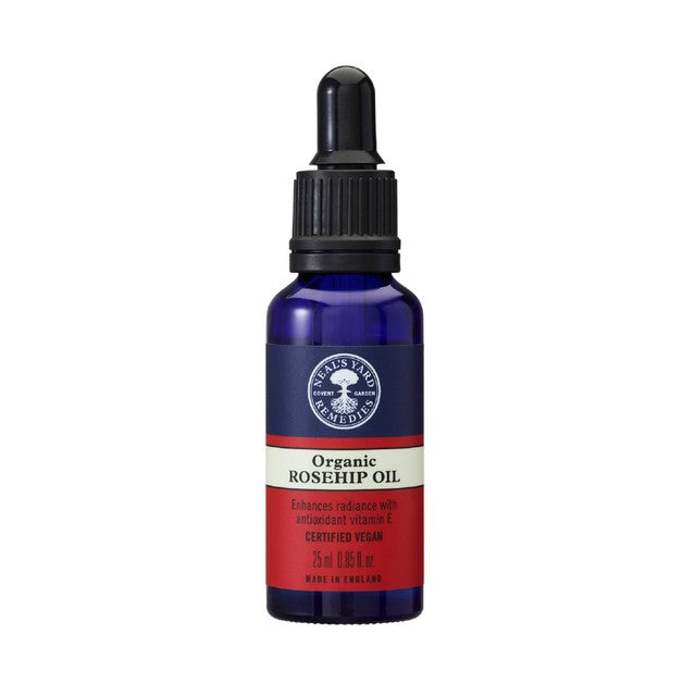 Neal's Yard Remedies Organic Rosehip Oil 25ml, imported from the UK