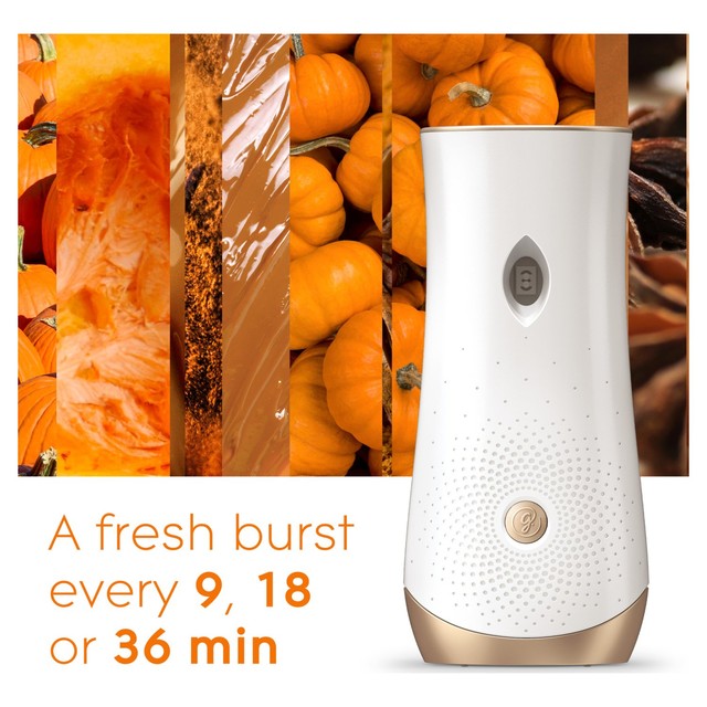 Glade Pumpkin Spice Latte automatic spray refill 269ml, UK version