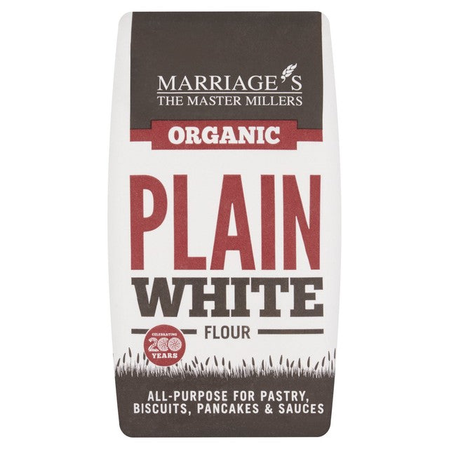 Marriage's plain white flour 1kg, imported from the UK