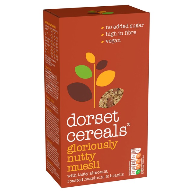 Dorset Cereals Gloriously Nutty Muesli No Added Sugar 500g - British product