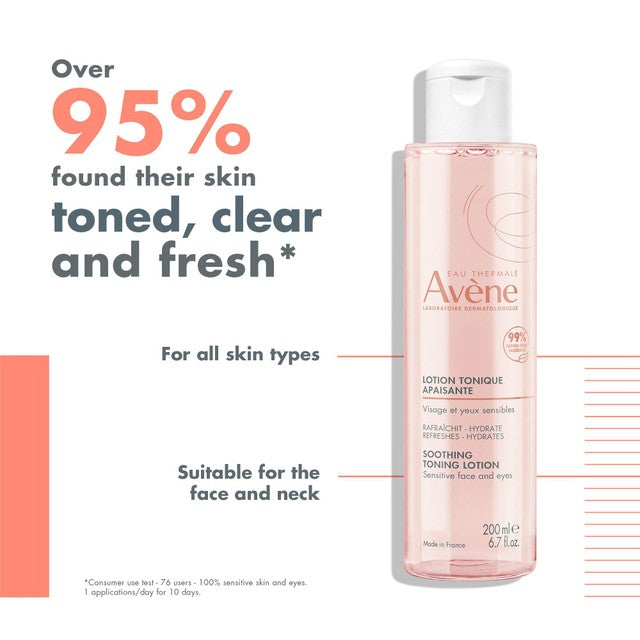 Avène Soothing Toning Lotion 200ml - British product