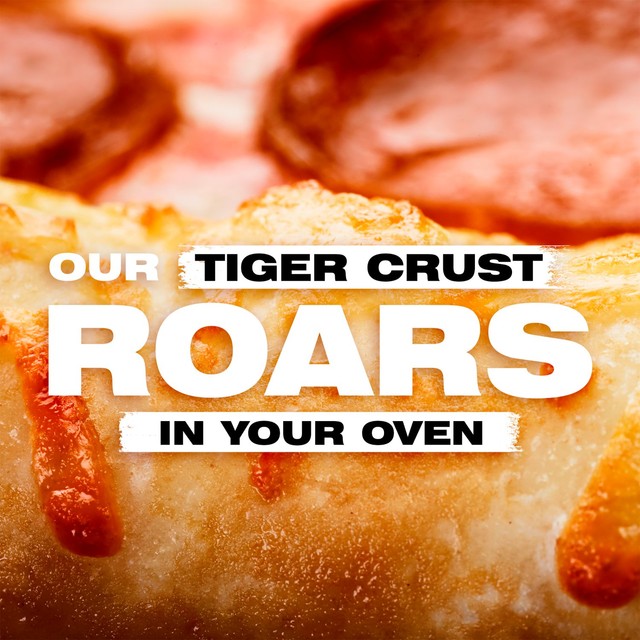 Chicago Town Tiger Crust Cheese Medley Pizza 305g - British product