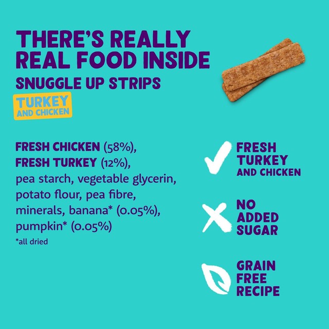 Edgard & Cooper dog treats Turkey & Chicken 75g - British product
