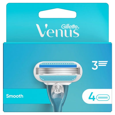 M&S Gillette Venus Smooth Razor Blades Women's Razor Blade Refills 4-Pack- Buy online at McGrocer