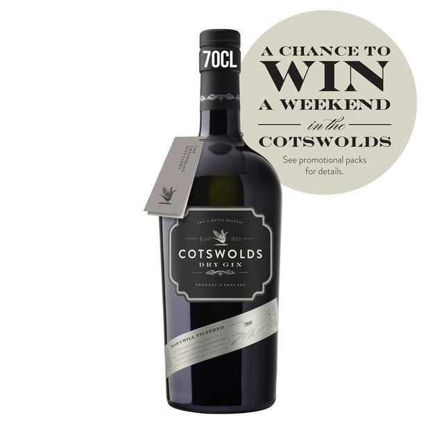Cotswold Distillery Cotswolds Dry Gin 70cl - British product