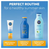 Nivea sun lotion travel size 100ml, imported from the UK