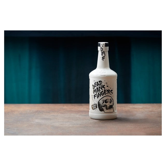 Dead Man's Fingers coconut rum in a glass bottle - British product