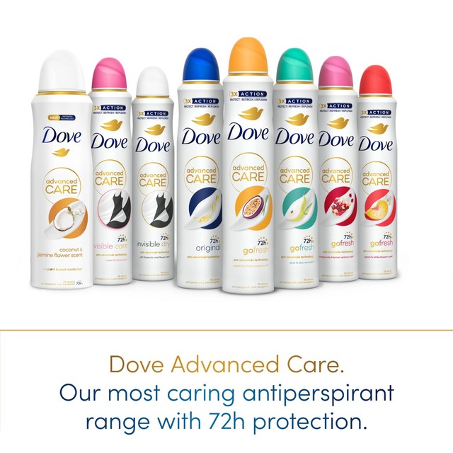 Dove Advanced Care Go Fresh Pomegranate Deodorant 200ml - British product
