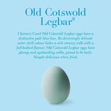 Clarence Court Cotswold Legbar eggs 6 pack - British product