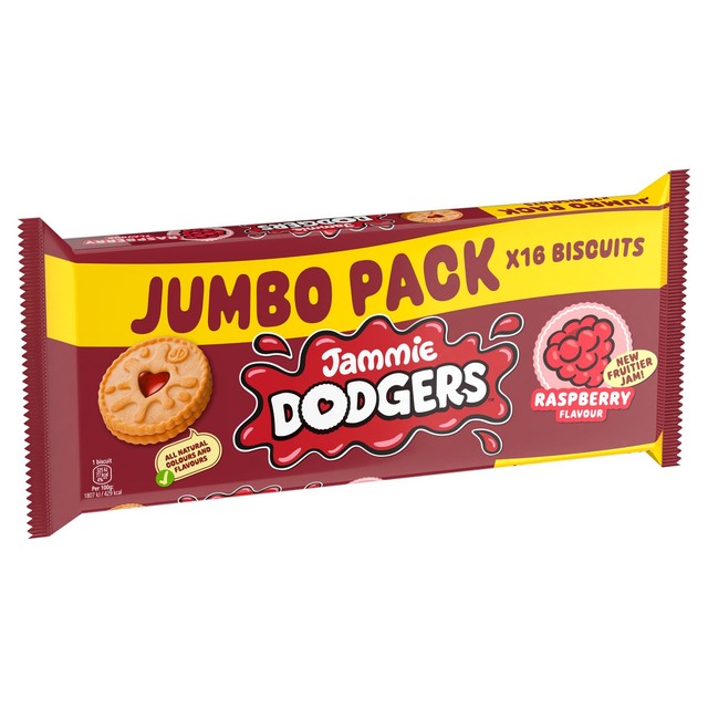 Jammie Dodgers original raspberry shortcake biscuits 280g, UK version