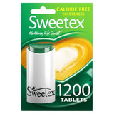 Sweetex calorie and sugar free sweetener tablets 1200 tablets (British brand)
