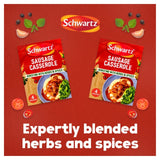 Schwartz sausage casserole recipe mix 35g (British brand)