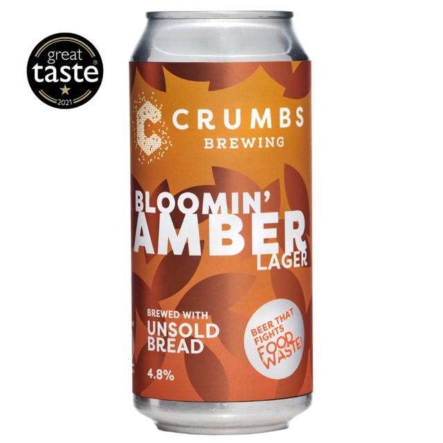 Crumbs Brewing Bloomin Amber Lager 440ml - British product