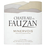 Chateau de Fauzan Minervois Rouge red wine 75cl - British product
