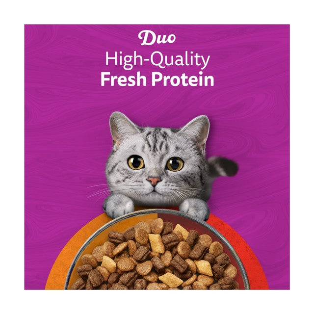 Whiskas dry cat food Duo Meaty Combo 800g (British brand)