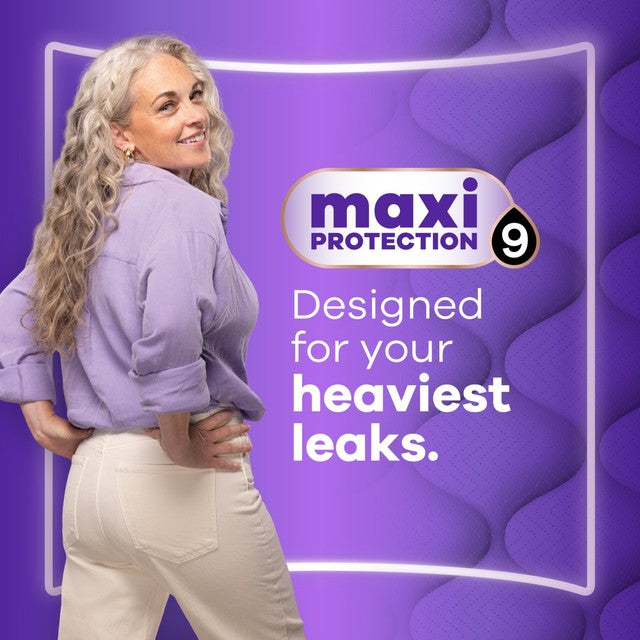 Always Discreet Maxi Comfort incontinence pads 12 count, UK version