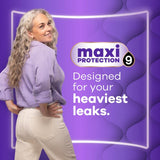 Always Discreet Maxi Comfort incontinence pads 12 count, UK version