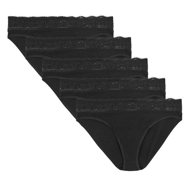 M&S women's knickers black size 12, imported from the UK