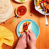 Old El Paso large super soft flour tortilla wraps 350g 6 pack, imported from the UK