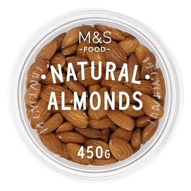 M&S pasteurised almonds 450g, imported from the UK