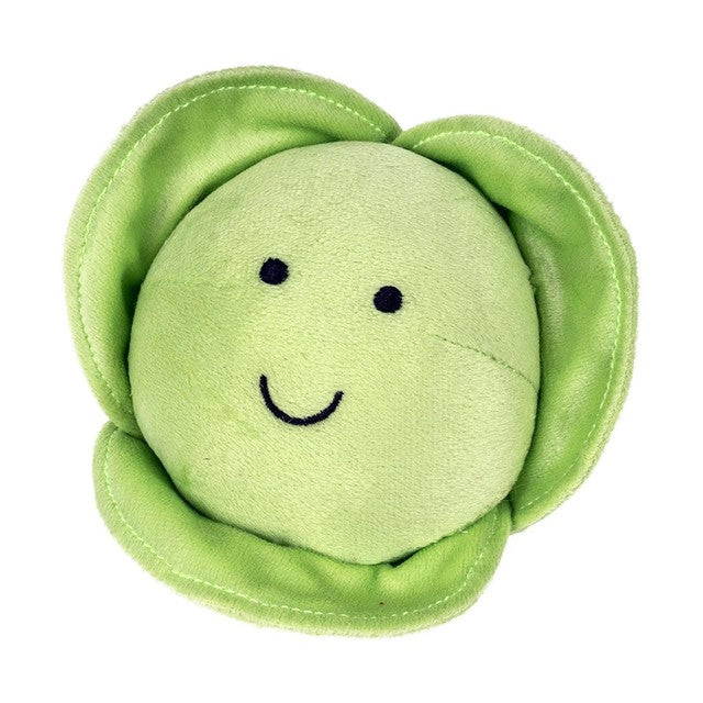 Petface Fluffy Sprout dog plush toy, imported from the UK