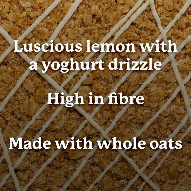 Graze Lively Lemon flapjack 50g, UK version