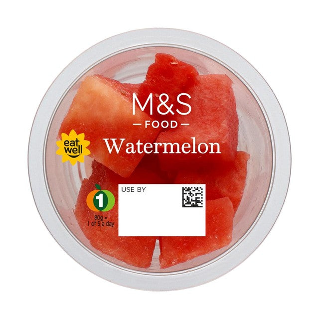 M&S Fresh Watermelon Chunks Pot 200g (British brand)