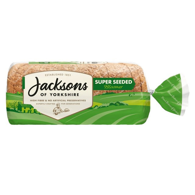 Jacksons Super Seeded Brown Bloomer 800g, UK version